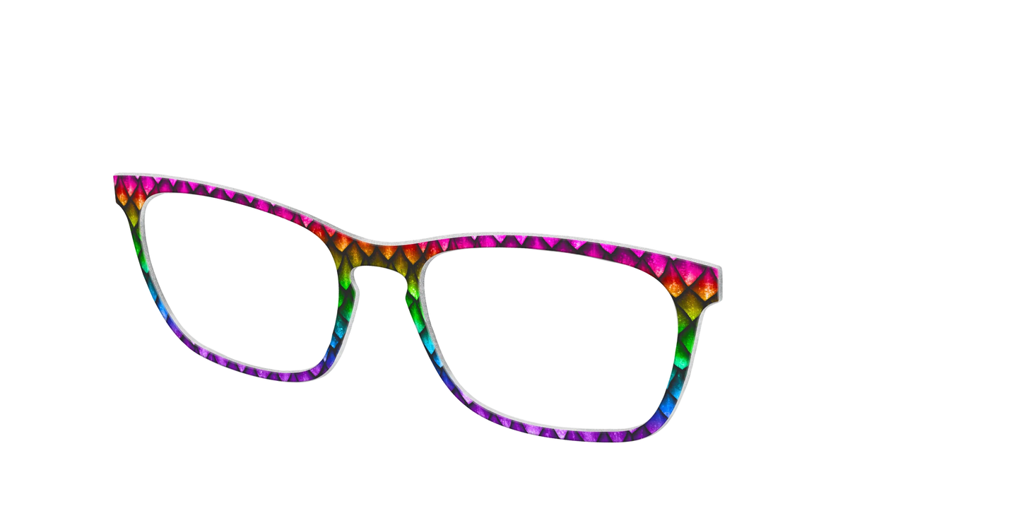 The Rainbow Dragon Scales