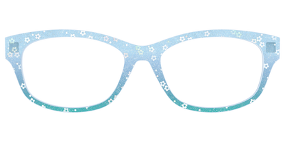 The Sky Blue Crystal with Daisy Glitter