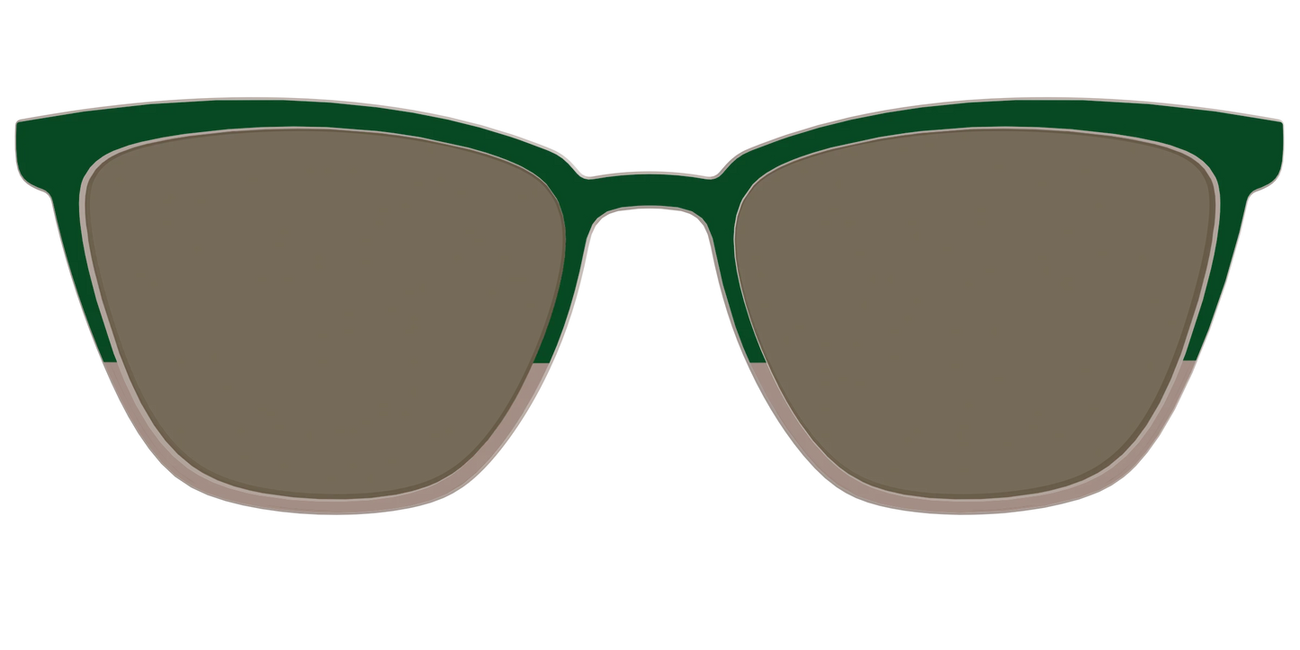 The Polarized Cedar & Sap Crystal Split Sun Top