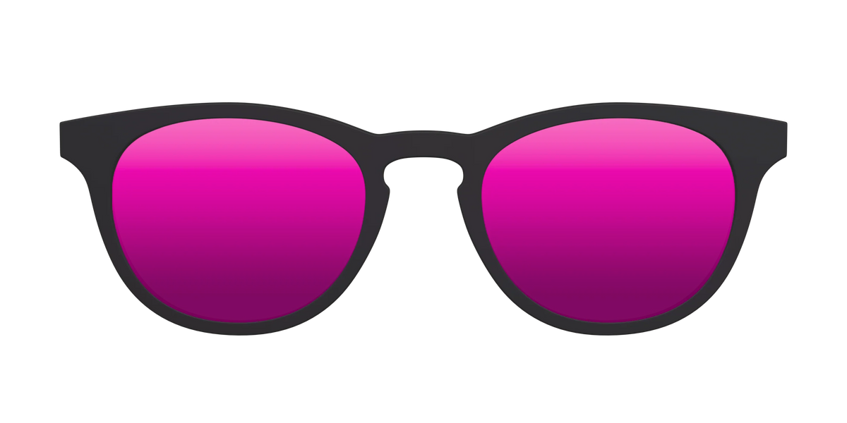 The Polarized Pink Reflective Sun Top