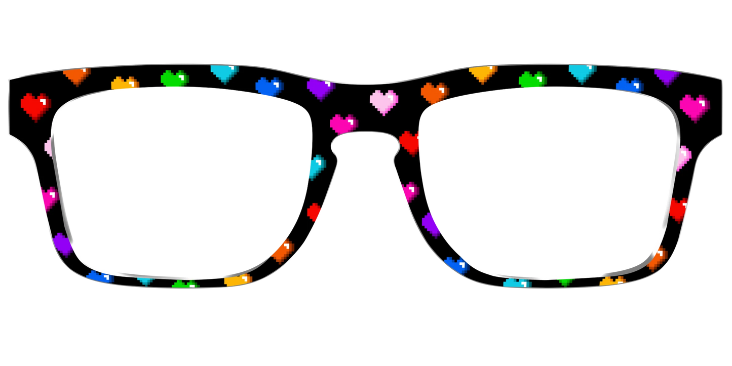The 8-Bit Rainbow Hearts