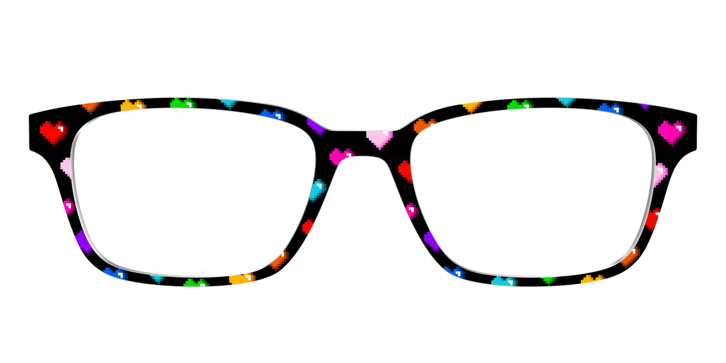 The 8-Bit Rainbow Hearts