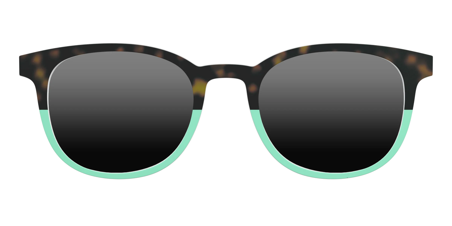 The Polarized Matcha Split Sun Top