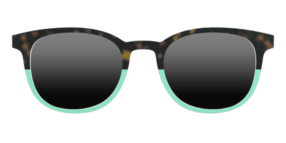 The Polarized Matcha Split Sun Top