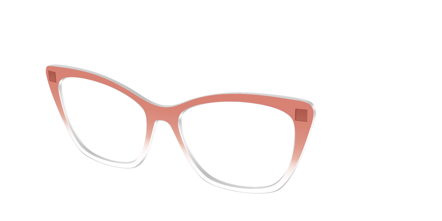 The Burnt Orange Gradient Crystal