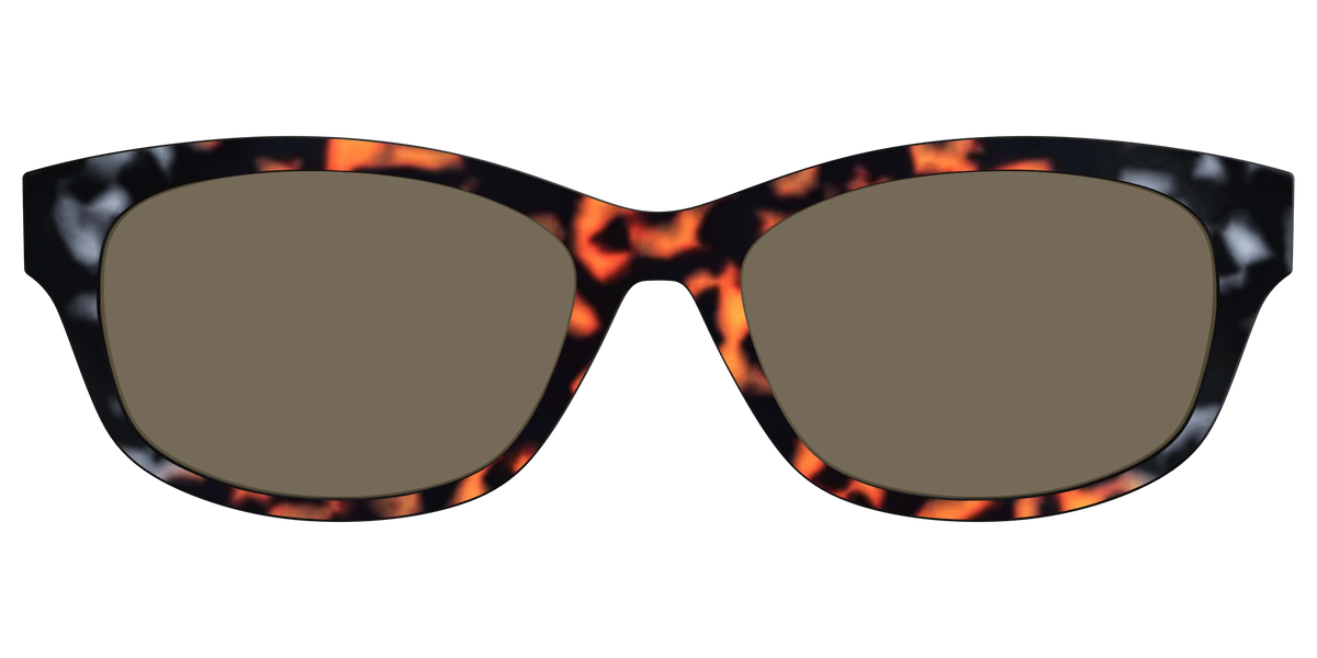 The Polarized Gray & Amber Tortoise Sun Top