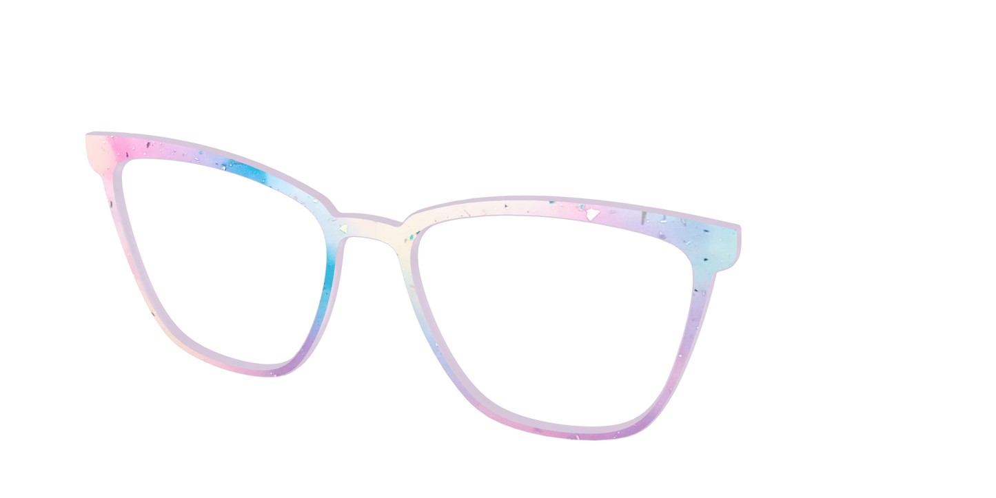 The Dreamy Pastel with Holographic Glitter