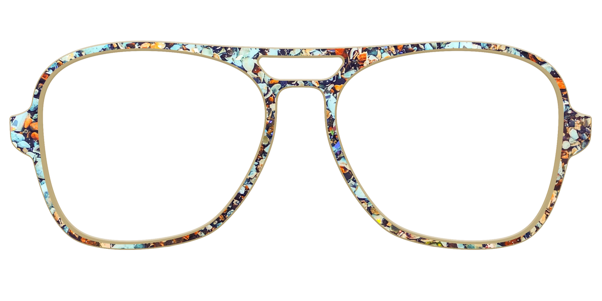 The Seashell Tortoise with Holographic Glitter