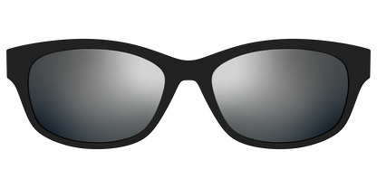 The Polarized Silver Reflective Sun Top