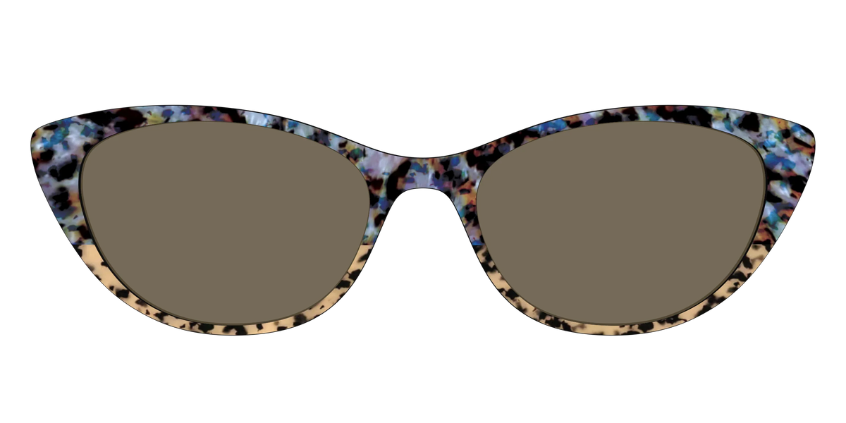 The Polarized Oasis Tortoise Split Sun Top