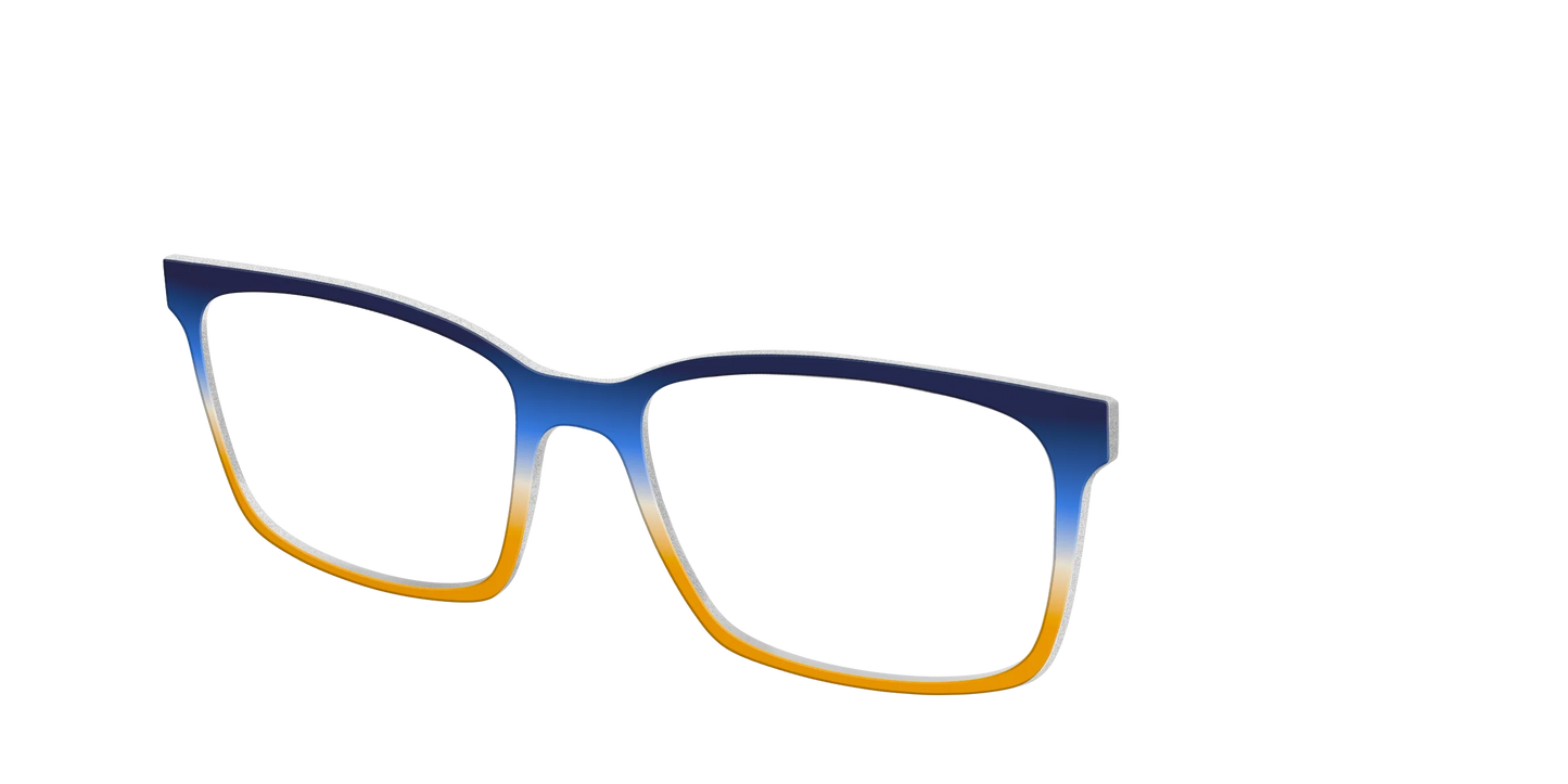 The Royal Blue to Gold Gradient