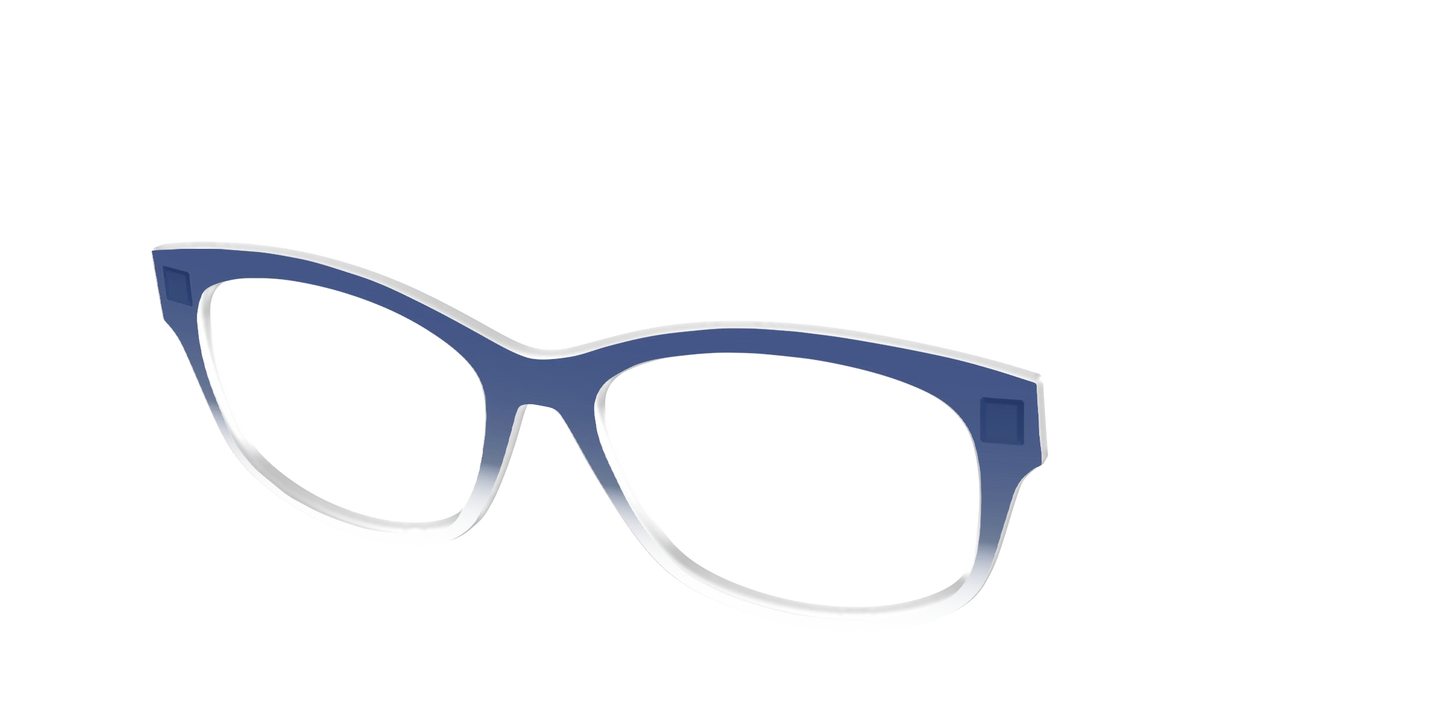 The Navy Gradient Crystal