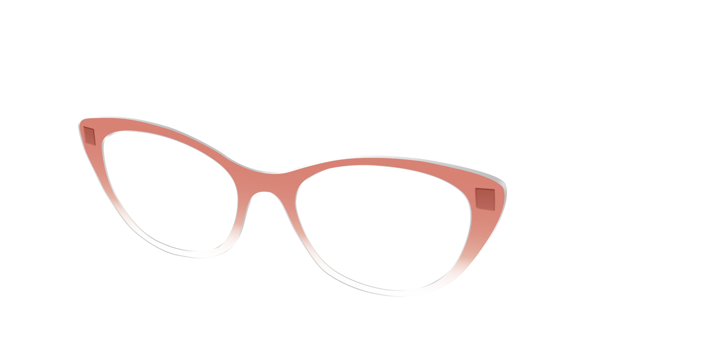 The Burnt Orange Gradient Crystal