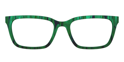 The Emerald Moire Stripes