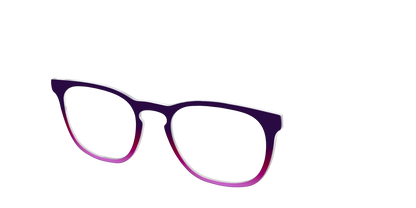 The Black To Jungle Orchid Gradient