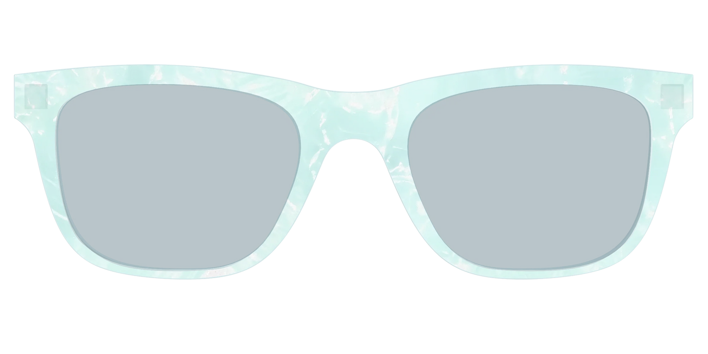 The Oceanic Pearl with Slate Blue Lens