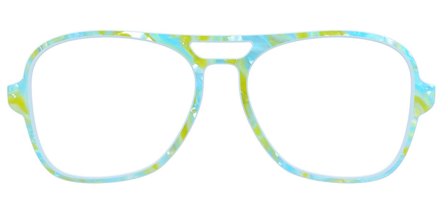 The Blue Lemonade Pearl Marble