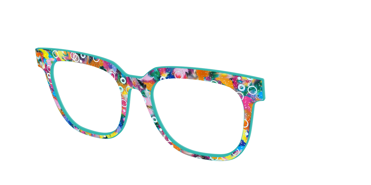 The Imaginative Tortoise with Bubble Glitter