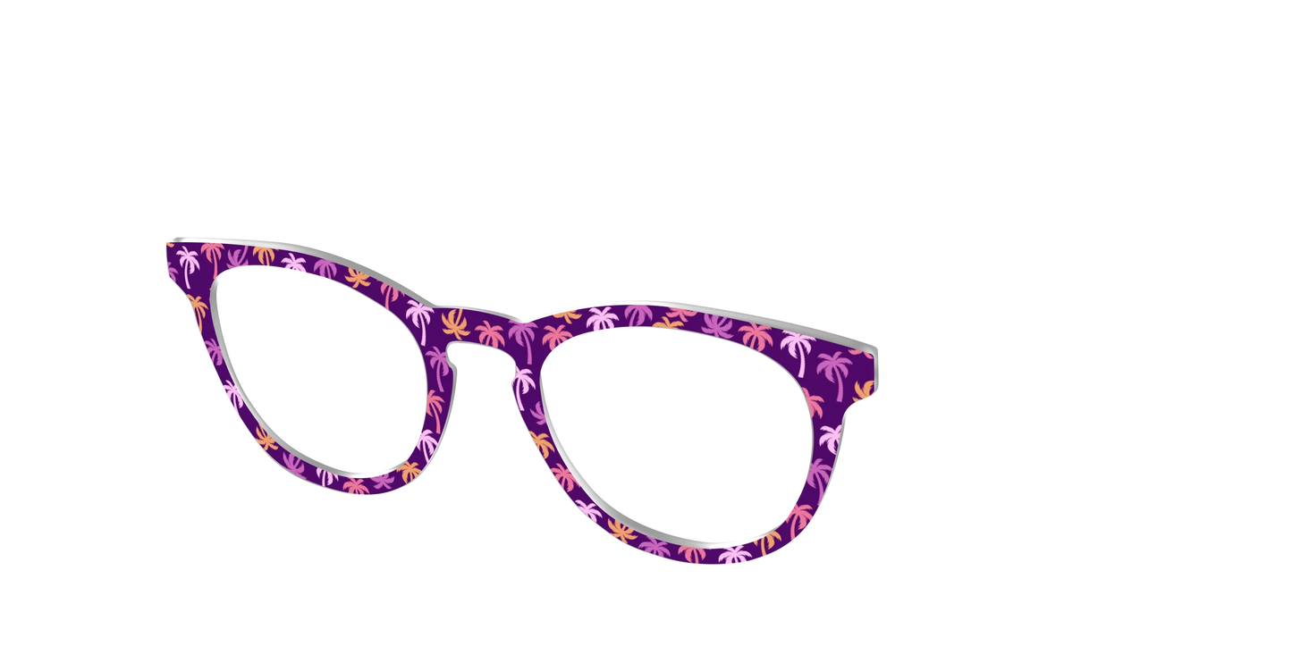 The Violet Palm Trees