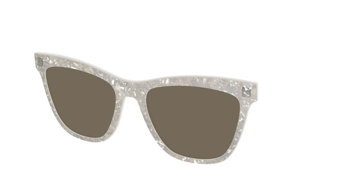 The Polarized White Quartz Pearl Sun Top