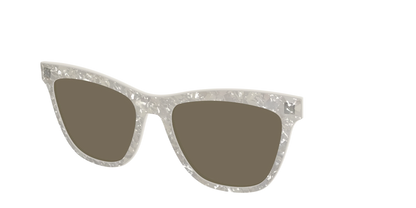 The Polarized White Quartz Pearl Sun Top