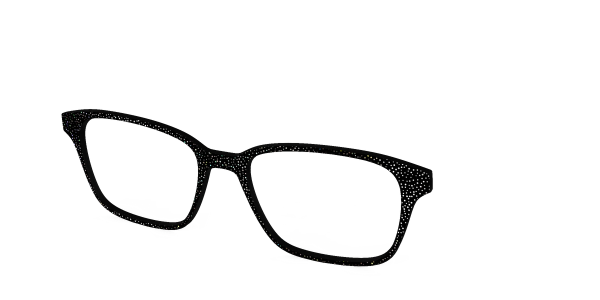 The Black Holographic Mini Dot
