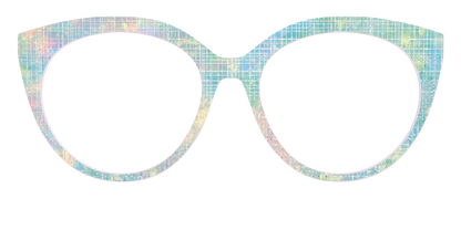 The Pastel Gradient with Holographic Hatching