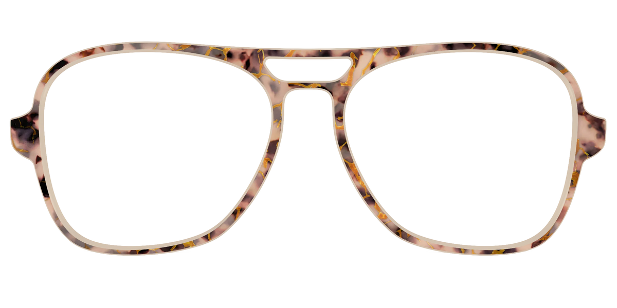 The Almond Tortoise with Gold Streaks