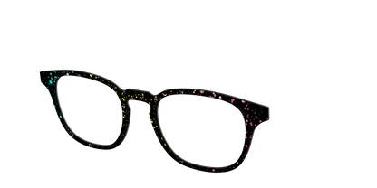 The Rainbow Foil Splatter
