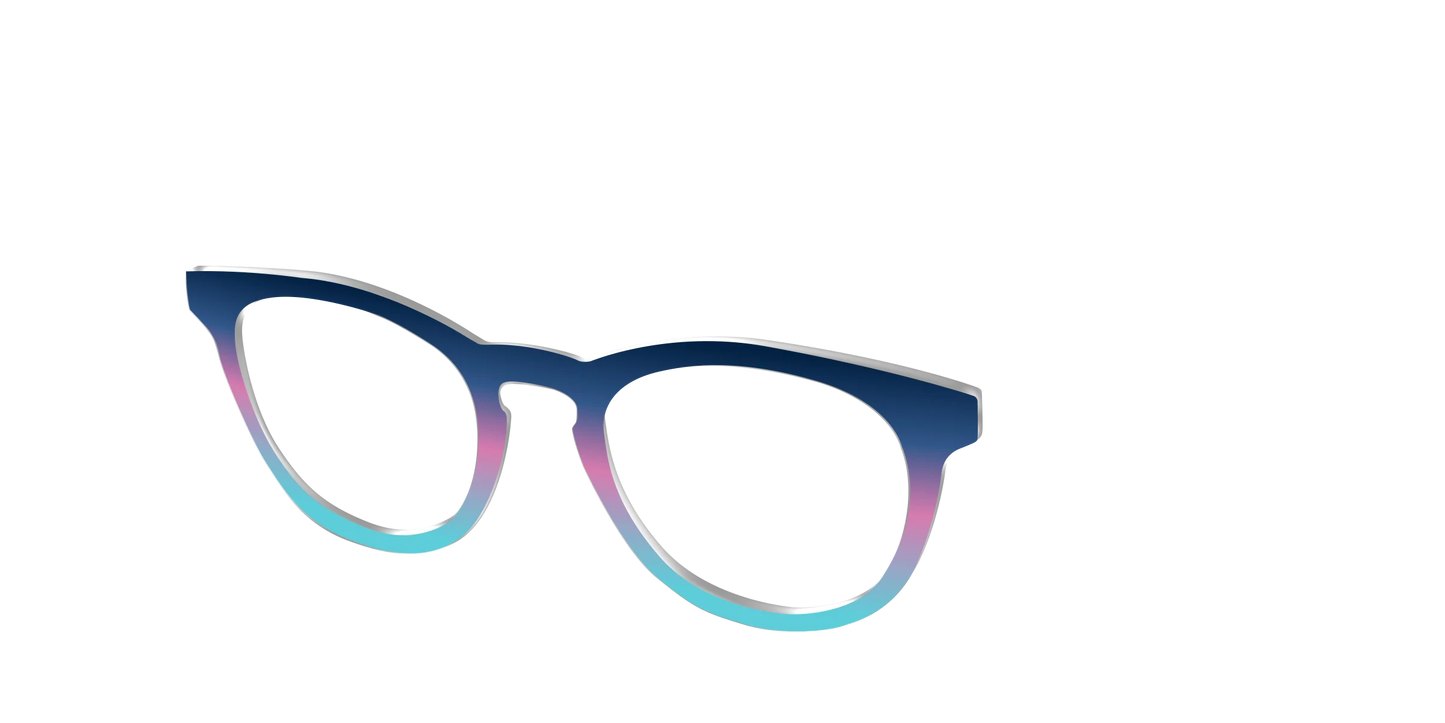 The Midnight to Aquamarine Gradient