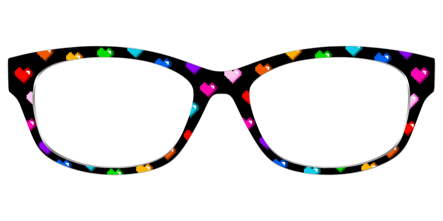 The 8-Bit Rainbow Hearts
