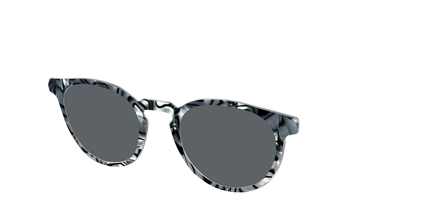 The Polarized Zebra Pearl Split Sun Top