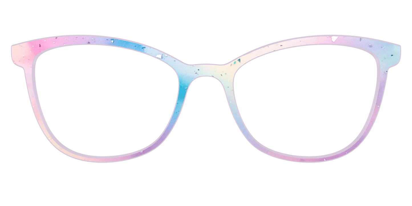 The Dreamy Pastel with Holographic Glitter