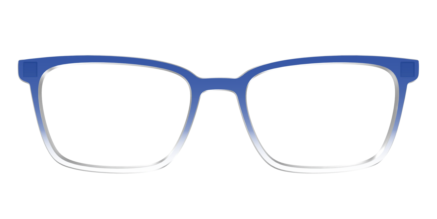 The Indigo Gradient Crystal