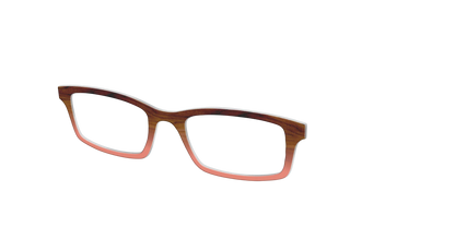 The Woodgrain to Peach Gradient