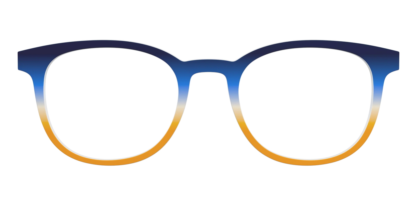 The Royal Blue to Gold Gradient