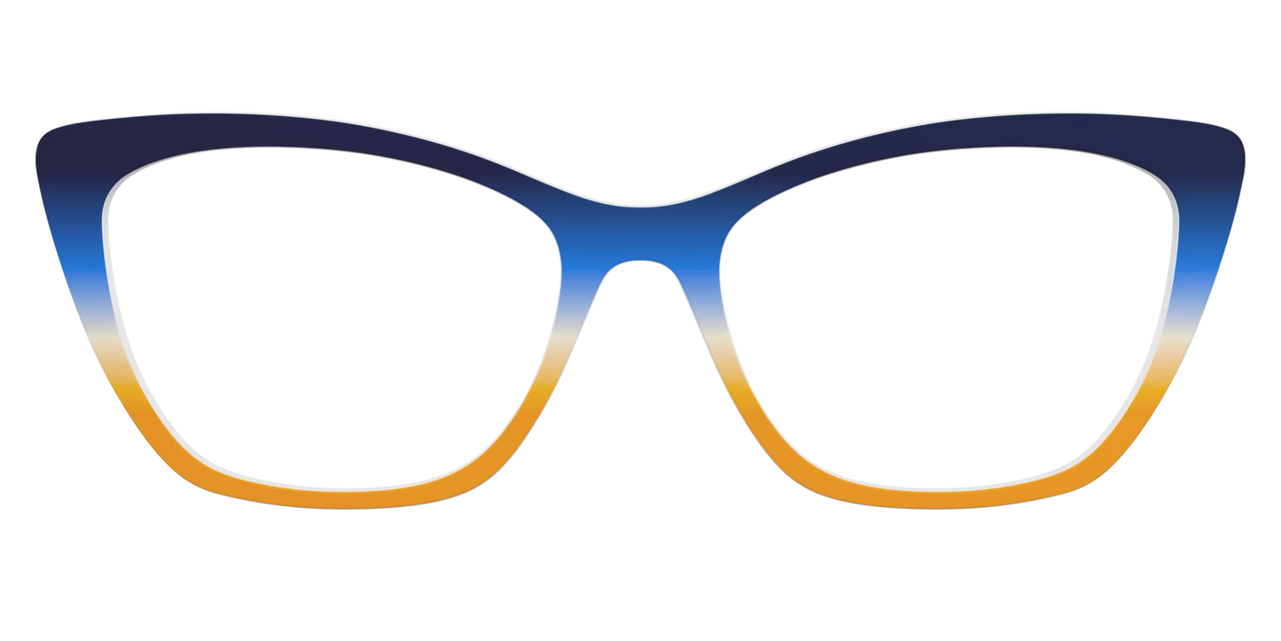 The Royal Blue to Gold Gradient