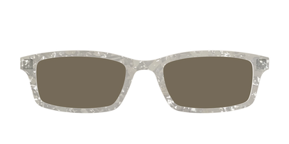 The Polarized White Quartz Pearl Sun Top