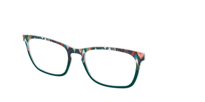 The Teal Ikat Split