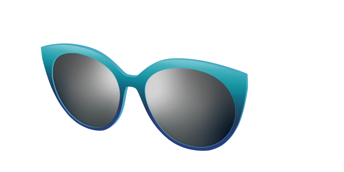 The Polarized Ocean Blue Sun Top