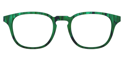 The Emerald Moire Stripes