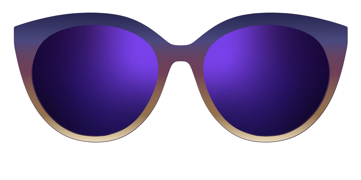 The Polarized Dusk to Dawn Gradient Sun Top