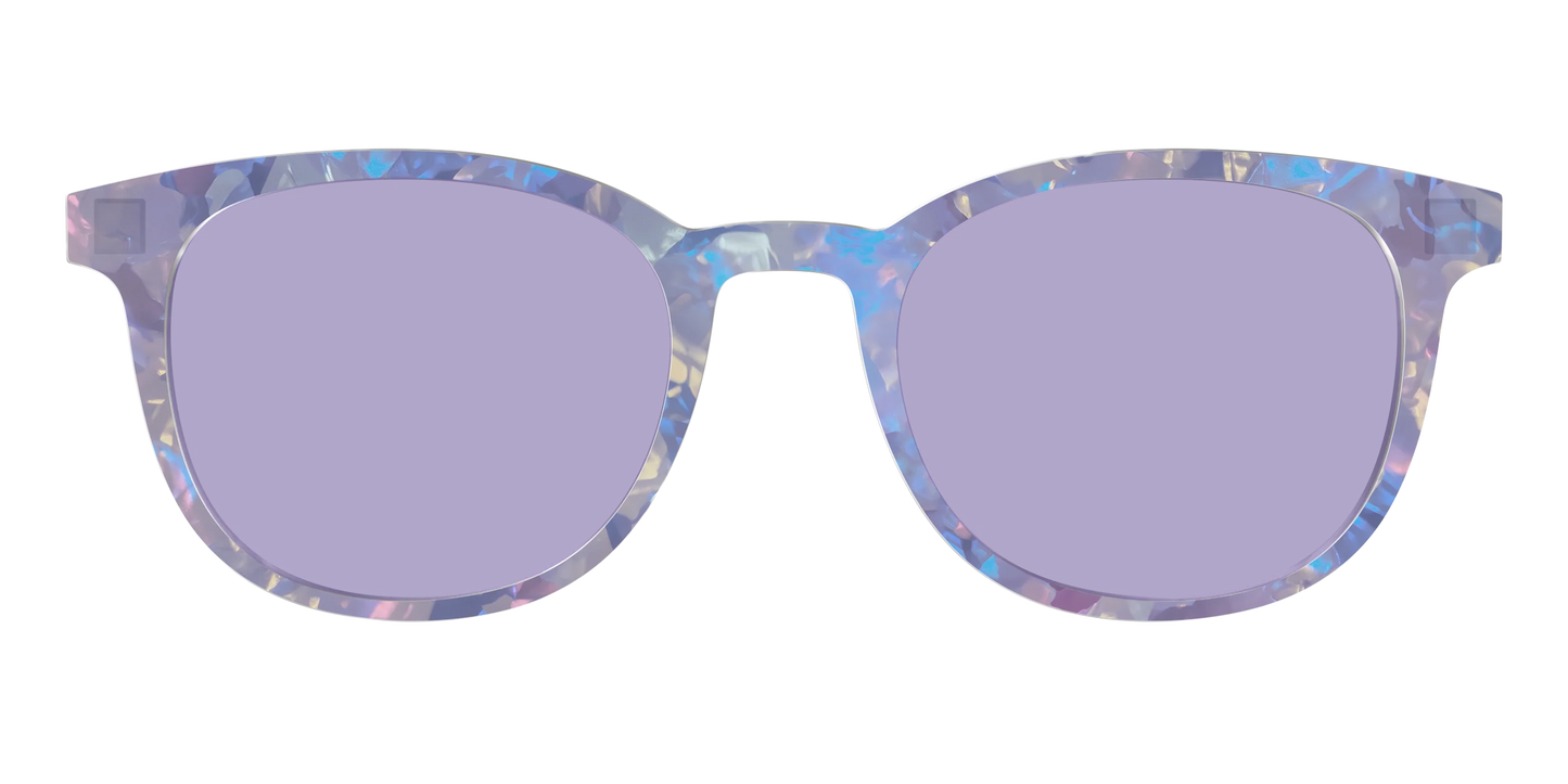 The Lavender Pearl Tort With Celestial Purple Lens