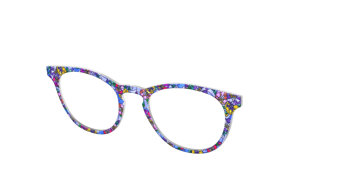 The Pansy Stained Glass