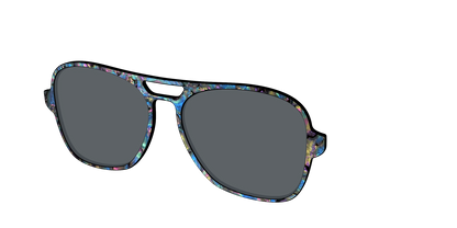 The Polarized Midnight Abalone Sun Top
