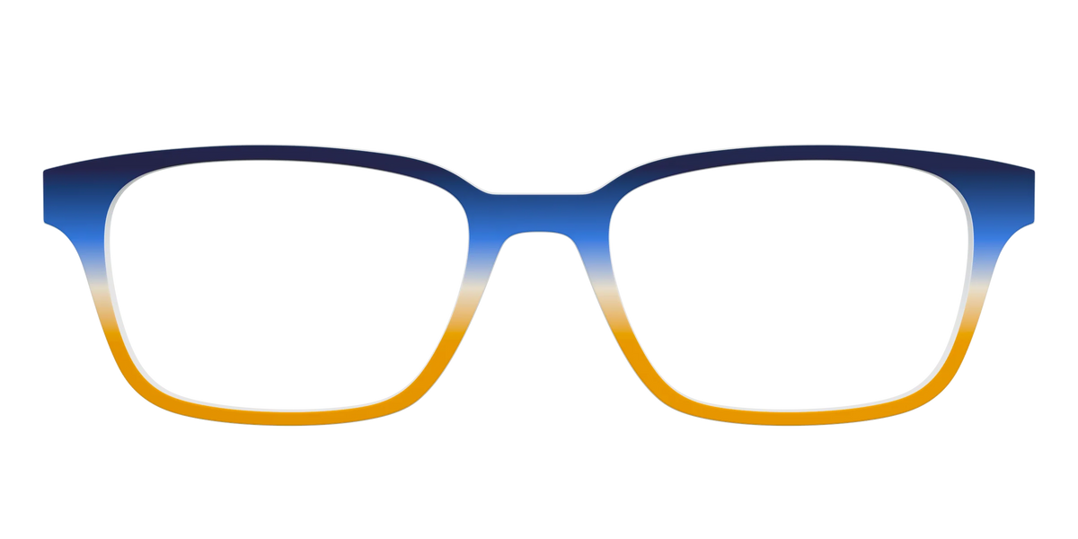 The Royal Blue to Gold Gradient