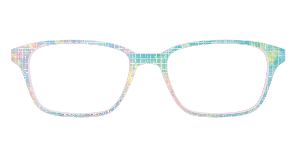 The Pastel Gradient with Holographic Hatching