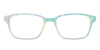 The Pastel Gradient with Holographic Hatching