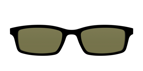 The Black with Green Racquet Sport Lens