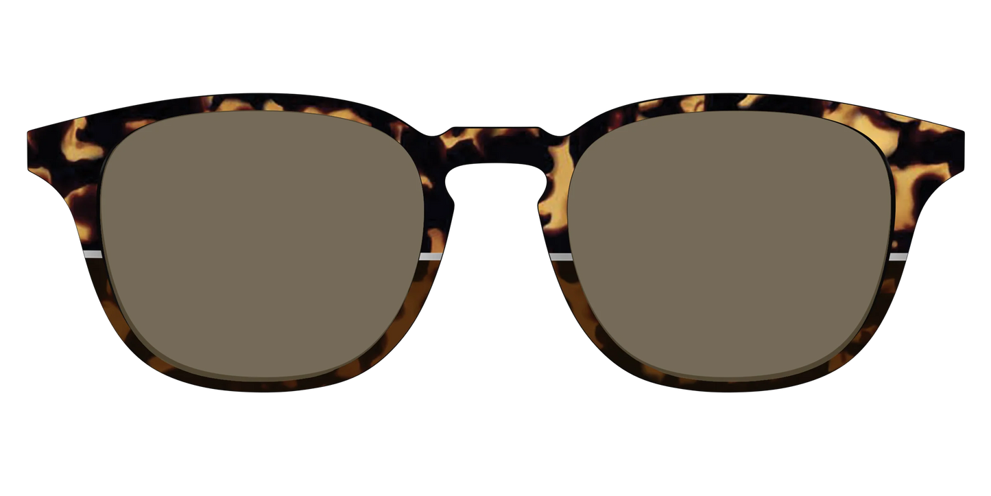 The Polarized Chic Tortoise Split Sun Top